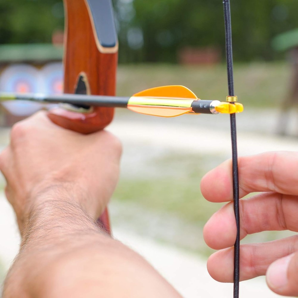 20 Pieces Nock Points Archery String Nocking Points Bow String Buckle Clip fo...