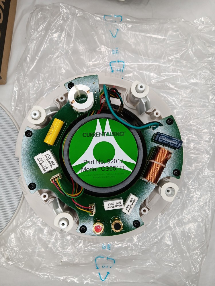 Current Audio CS651FL Low Profile In-Ceiling Pt No. 92017 (PAIR)