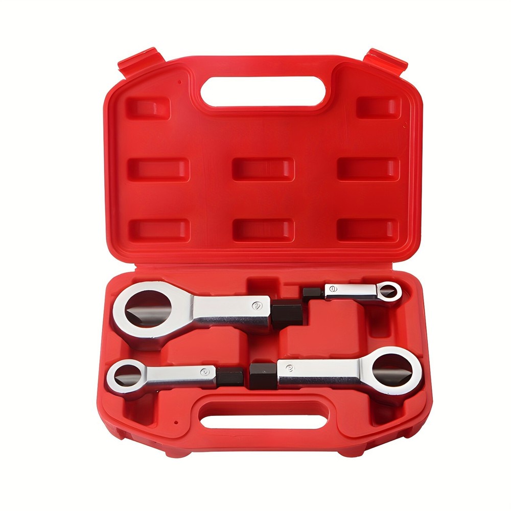 4Pcs Nut Splitter Cracker Set Heavy Duty 9-27mm Damaged Bolt Remover Tool
