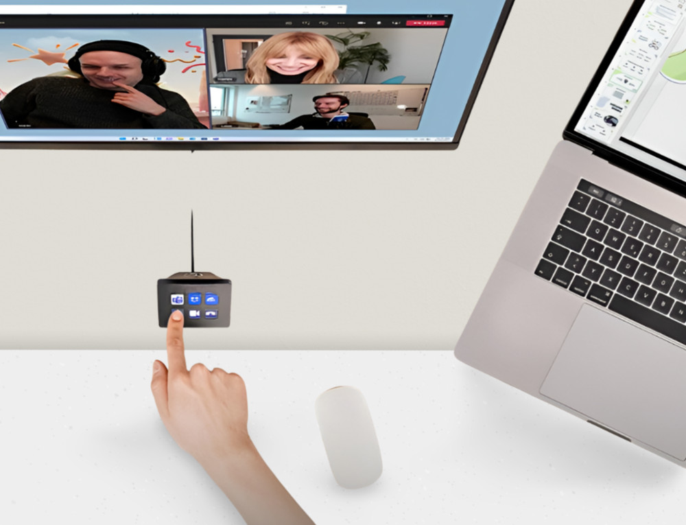 Control Zoom, Teams, PowerPoint MS Office, Boost Productivity, Mac/PC Compatible