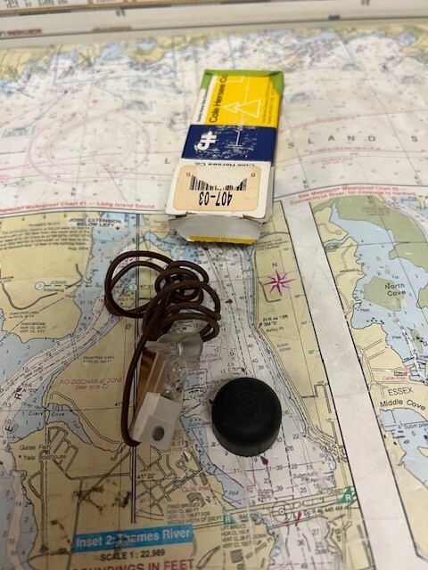 Cole Hersee #407-03 Push Button and Cap.