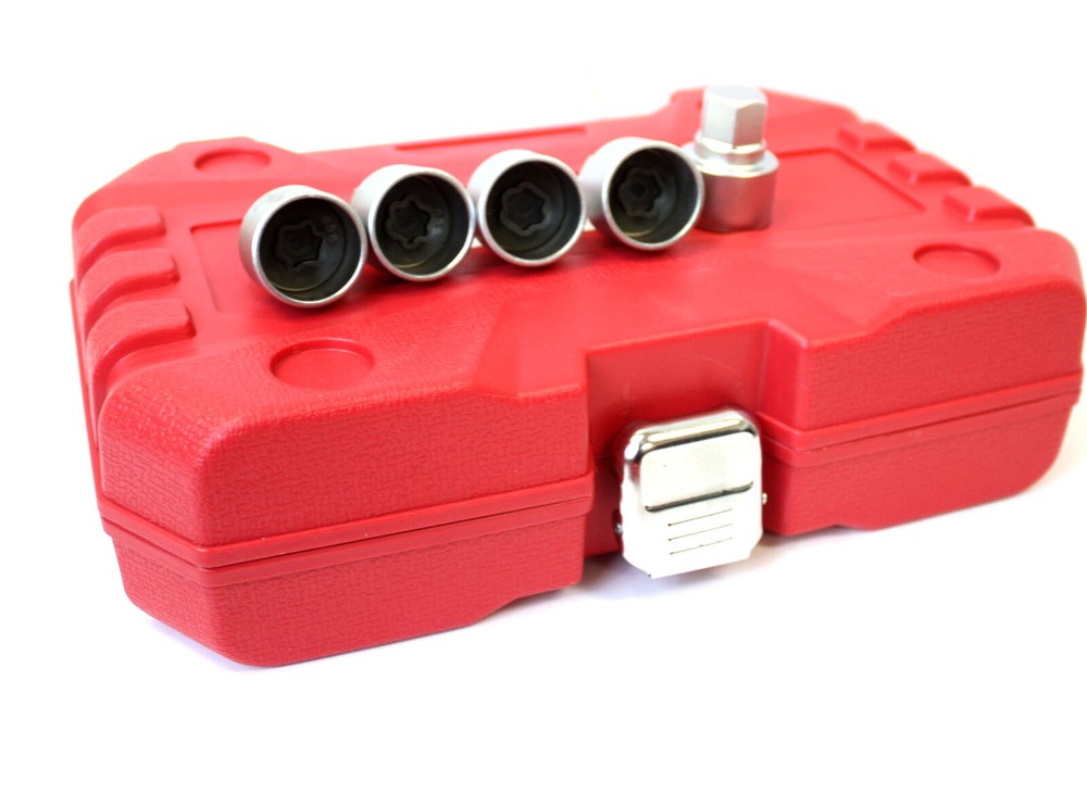 21pcs Master Lock Wheel Nut Stud Key Set Removal Locking Socket for BMW