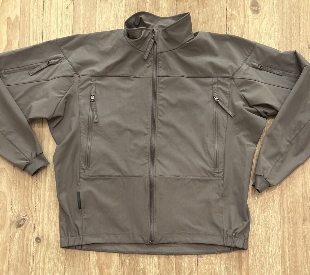 Adventure Tech APCU Level V Softshell Jacket MEDIUM Gray Brown