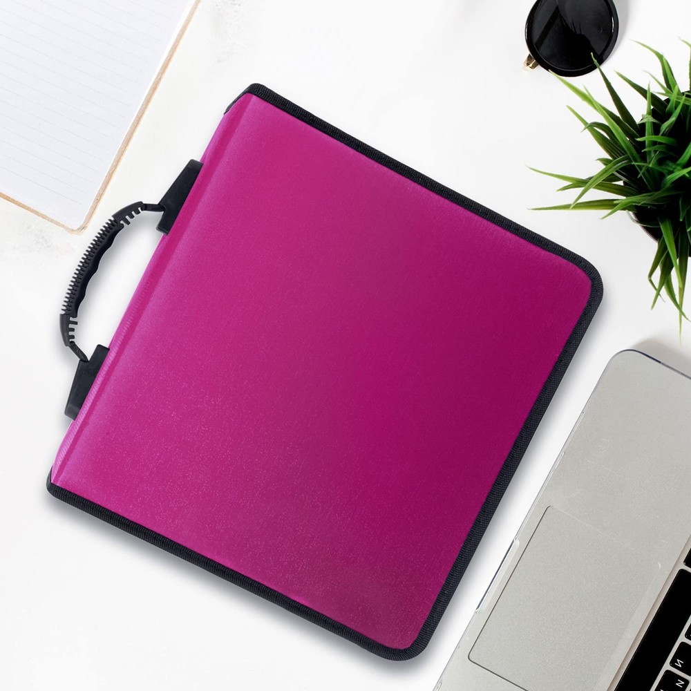 CD/DVD Case Binder, CD DVD Case Wallet Storage Holder Binder 400 Capacity CD/...