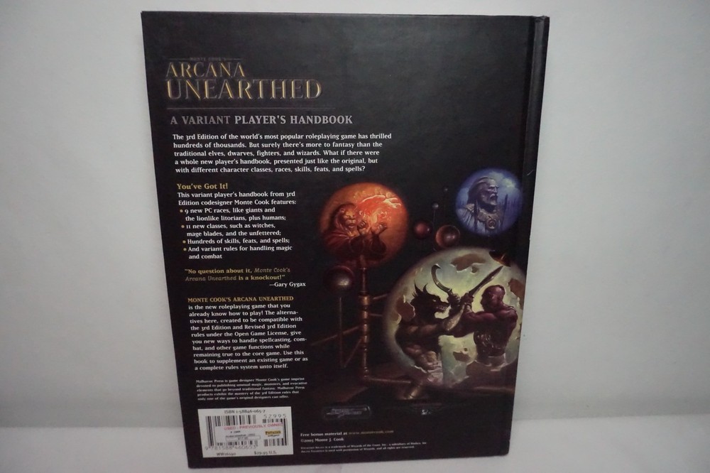 Sword & Sorcery: Arcana Unearthed (D20)