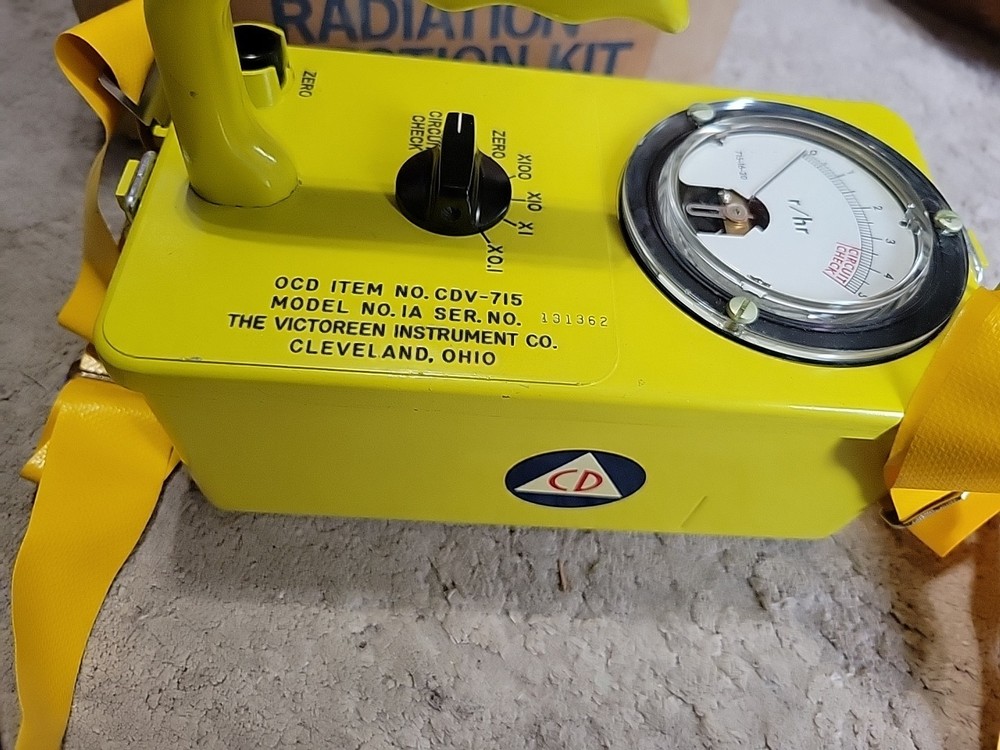 CD V-777-2 Radiation Detector Kit Cdv-715 X2