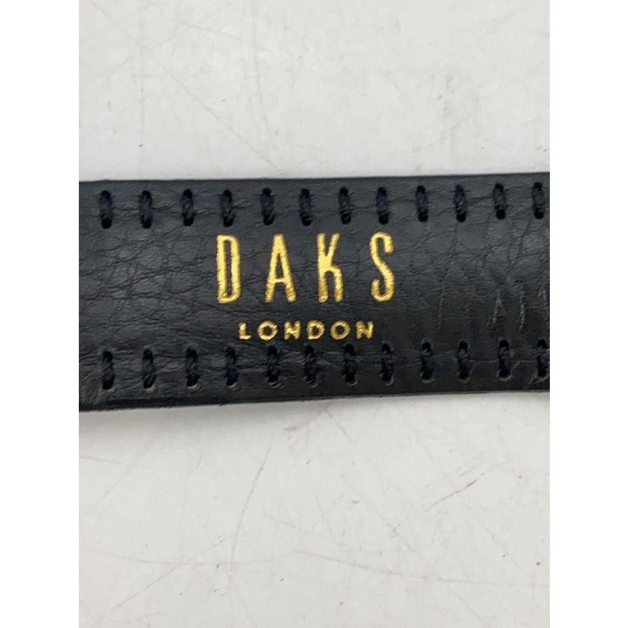 Daks Belt, Black, Plain, Men's