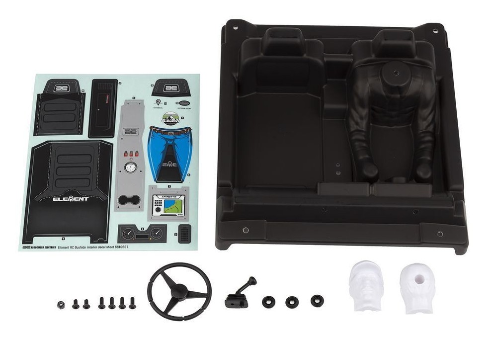 Team Associated - Bushido+ Interior Tray Complete Set