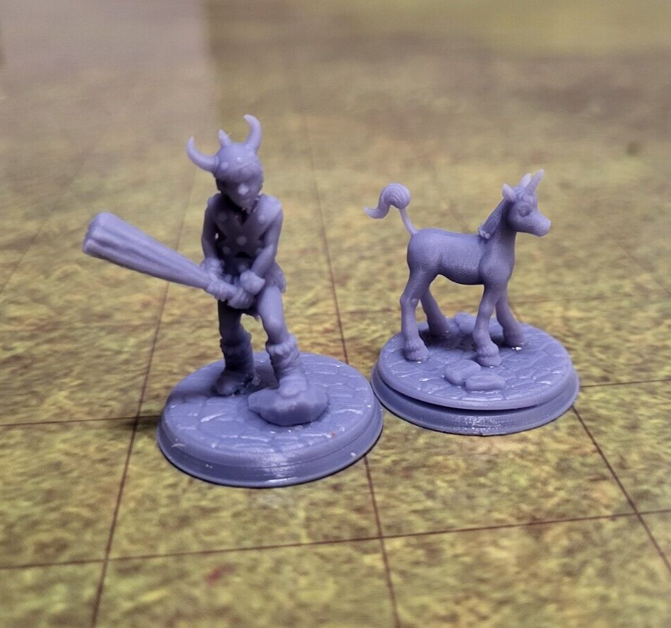 Saturday Morning Heroes + DM Dungeons & Dragons 28mm Unpainted New
