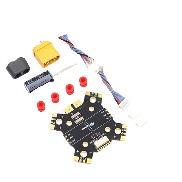 Distributor Board XT60 Multi-Axis Monoblock Power Supply Dual Hole With Ammeter