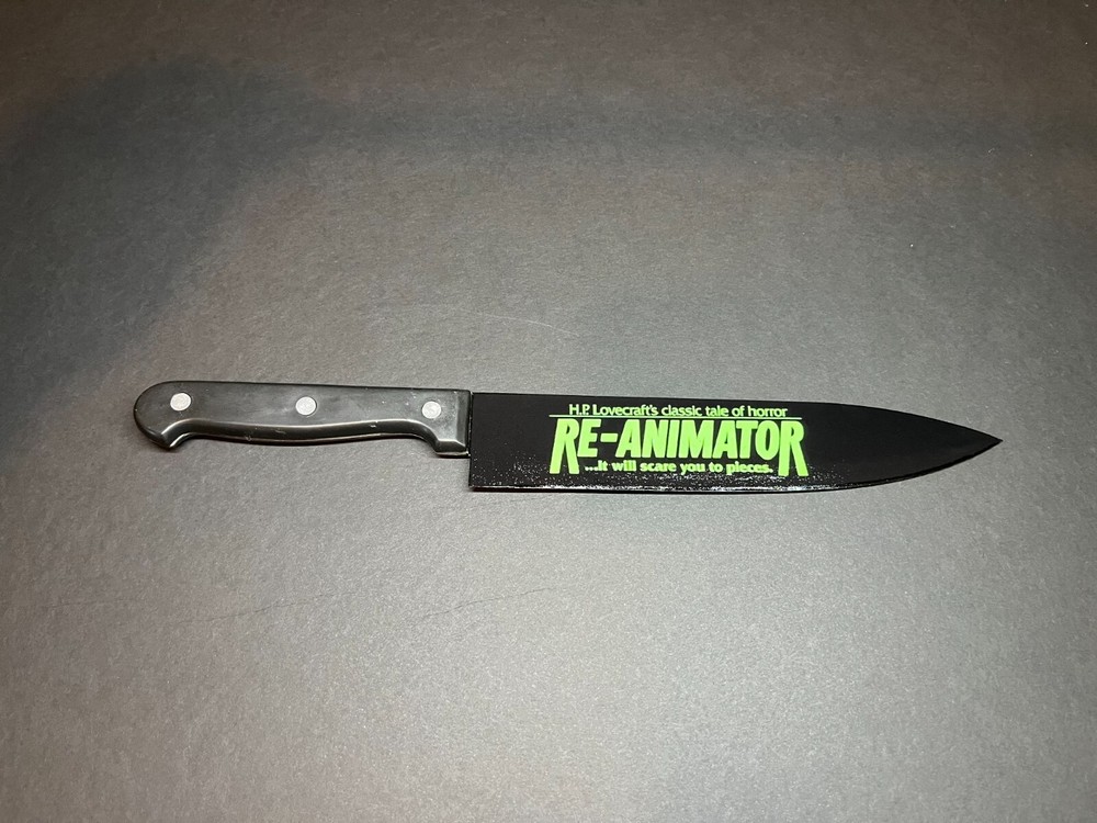 Re-Animator Kitchen Knife With Sublimated Stand