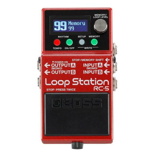 Boss RC-5 Loop Station - Red