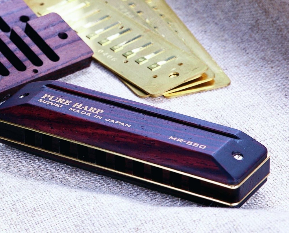 SUZUKI Harmonica PureHarp-F NEW