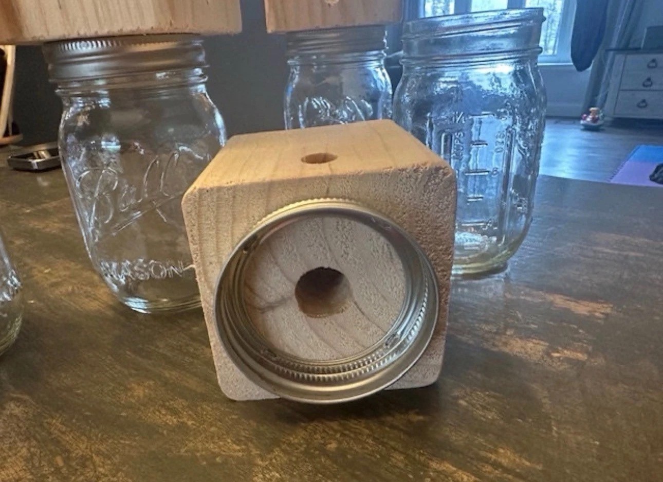 Carpenter Bee Trap (CHOICE of 1, 2 or 4 Pack!) Boring Bees Soft Wood Ball Mason!