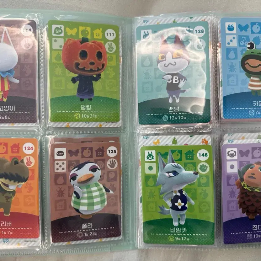 Nintendo Amiibo Card Set 1-5 Korean Version Bundle Official