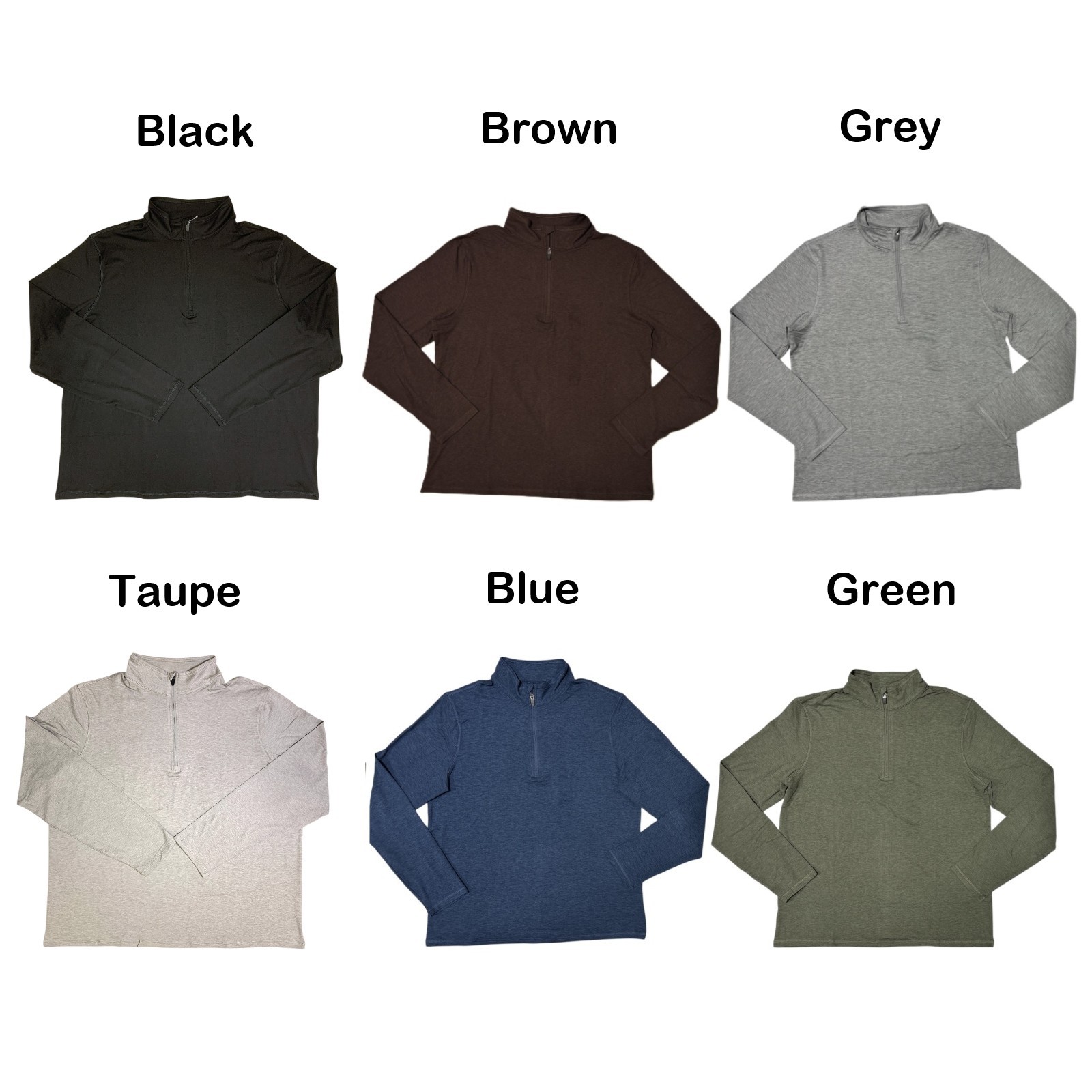 Member's Mark Mens Favorite Soft Quarter Zip Pullover, Lightweight, Regular Fit