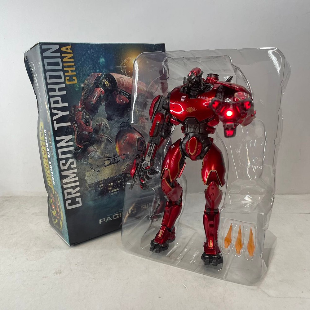 Crimson Typhoon Jaeger 7.9" Movable Action Figure Toy Statue Pacific Rim GiftBox