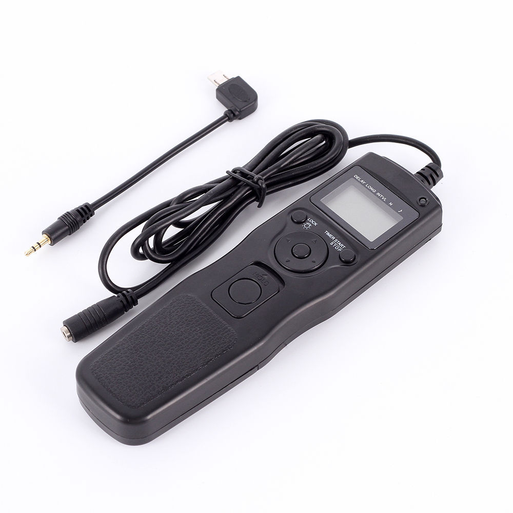 LCD Timer Remote Shutter Release S2 Cable For Sony A7 A7S A7R2 II 2 A6300 A6000