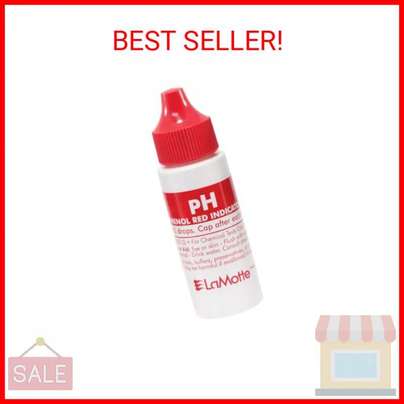 LaMotte 7037-G Liquid Reagent, pH Indicator, 1 oz.