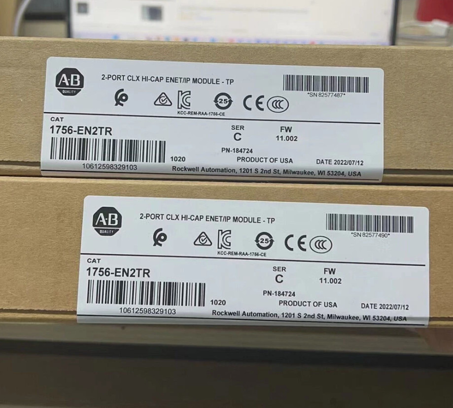 AB 1756-EN2TR Ser C ControlLogix Ethernet Module 1756EN2TR