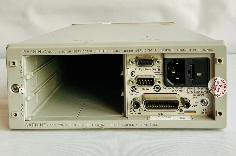 Agilent 34970A Data Acquisition Switch Unit DAQ Mainframe Tested