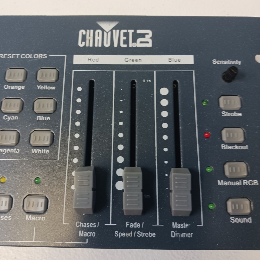 Chauvet DJ Obey 3 3-Ch DMX Lighting Controller Untested UNIT ONLY
