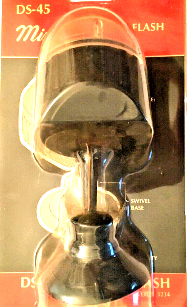 DC-45 Mini DC Slave Electronic Flash Triggered by your Camcorder or Camera Flash