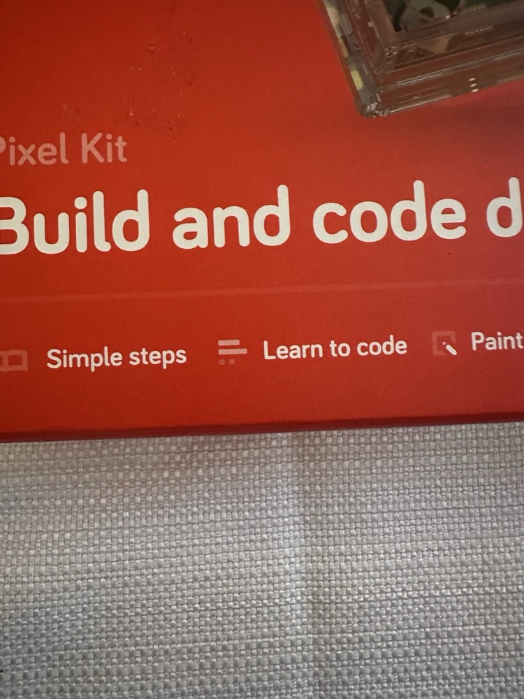 Kano 1003 Pixel Kit Learn Build & Code Dazzling Lights wireless lightboard NIB