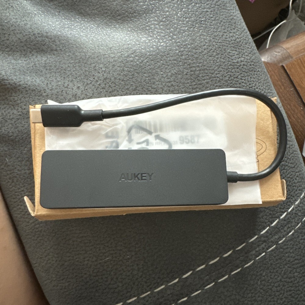 Aukey Cbc64 Wired Usb 3.2 Gen 2 (3.1 Gen 2) Type-C Black