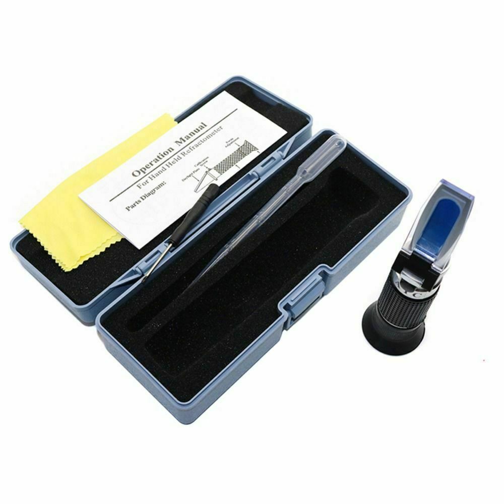 New High Measuring Range Brix tester 58%-90% Beekeeping Honey Refractometer US