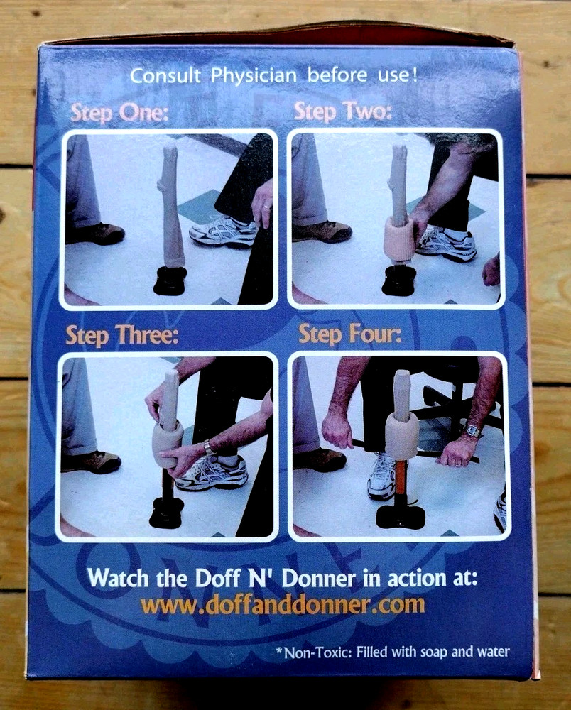 Doff N' Donner Compression Stocking Aid, New-No Cone