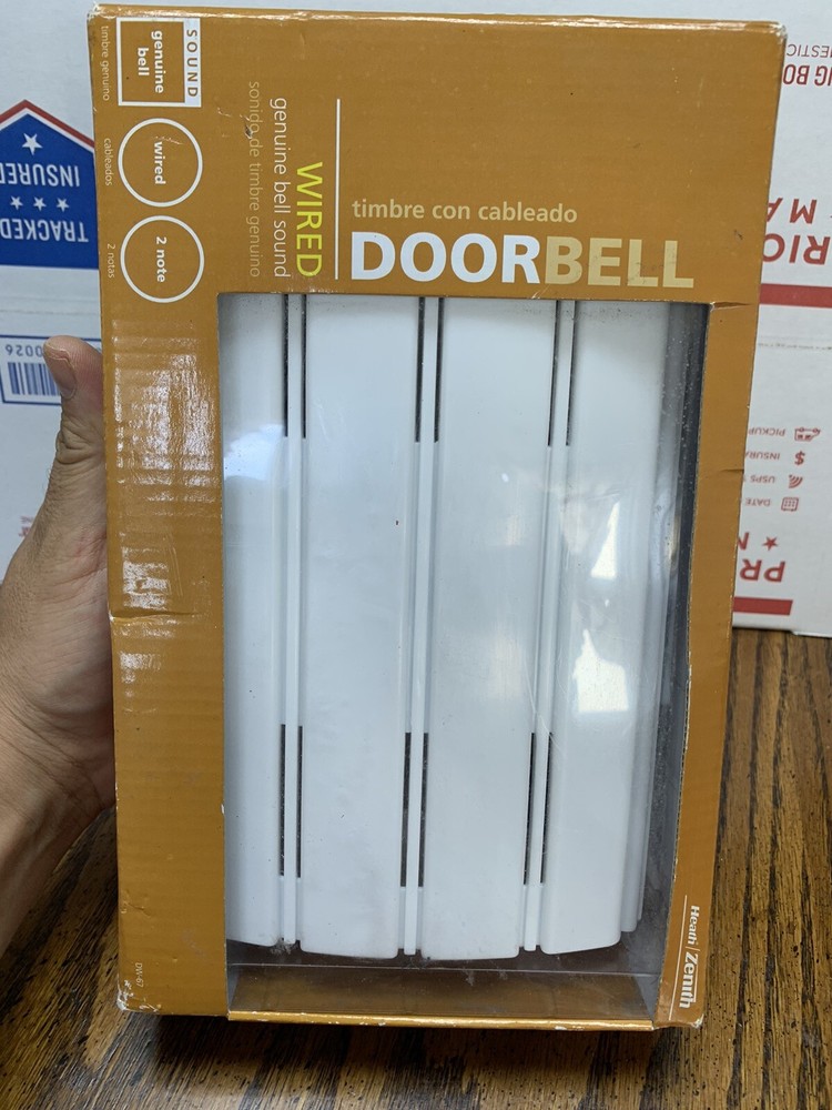 Heath Zeneth Wired Doorbell DW67 NOS