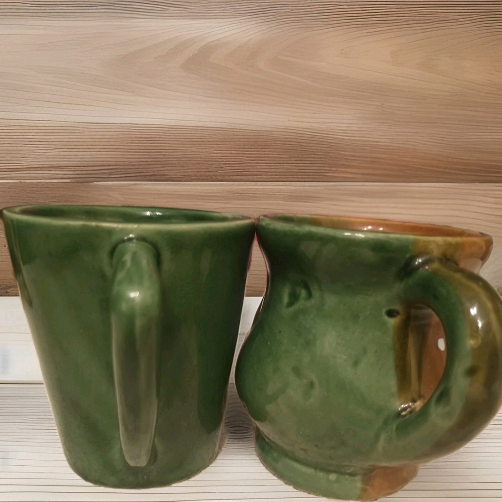 Hand painted Pottery Coffee Cup