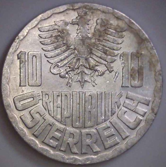 Austria - 1957 - 10 Groschen