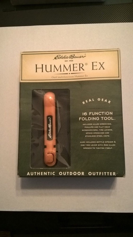 Eddie Bauer Hummer Ex 16 Function Folding Tool
