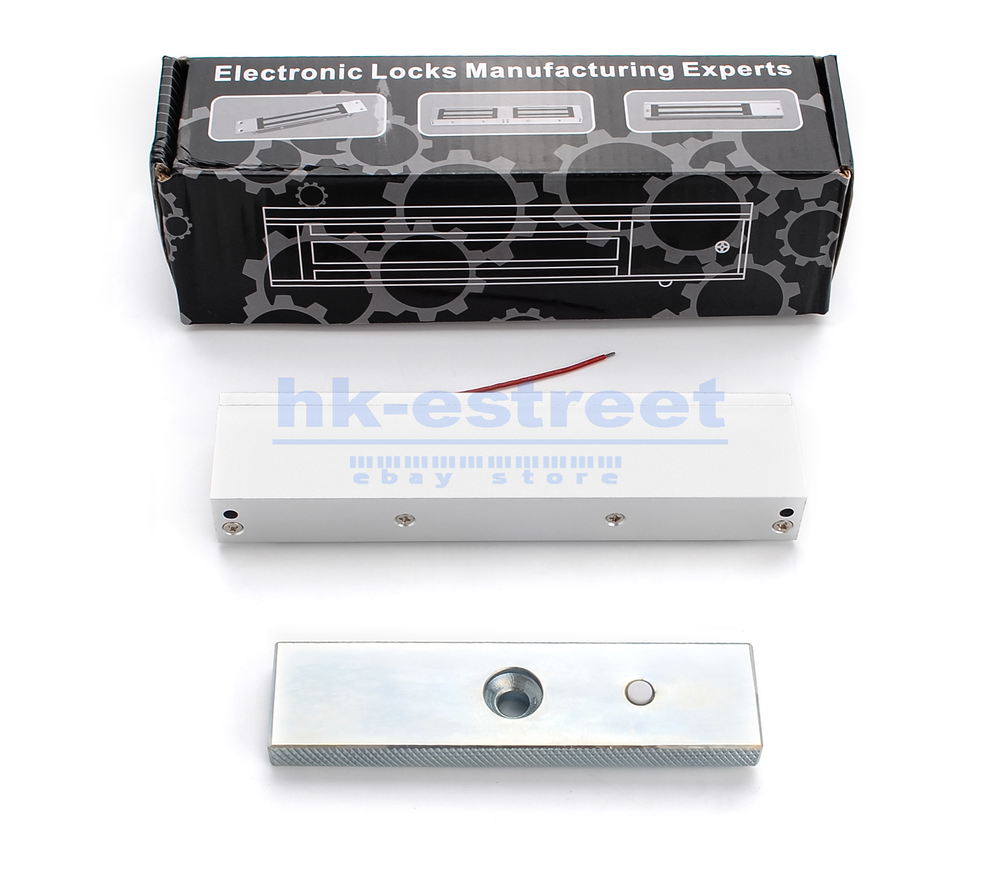Magnetic Lock Access Control Door 180kg/350lb Force Electromagnetic Lock Durable
