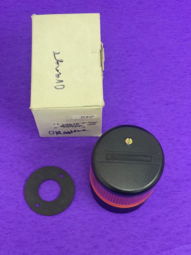New Telemecanique XVAL351 Beacon Stack Light Module Orange