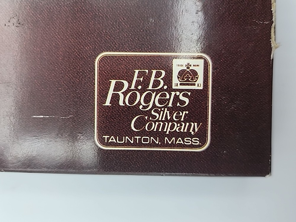 F.B. Rogers Cake Server Silverplated Pastry Trowel