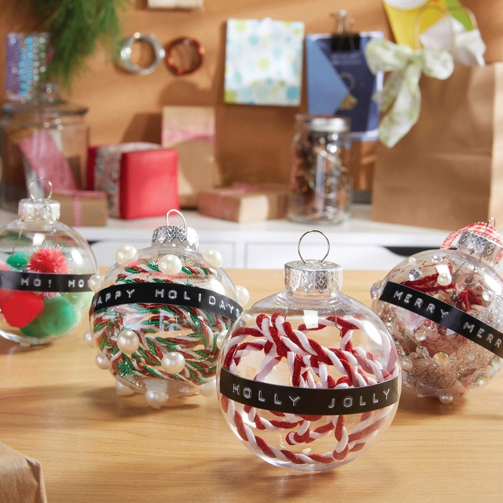 DYMO Embossing Label Maker, Includes 3 Tapes, 8-3/8", Black/Gray