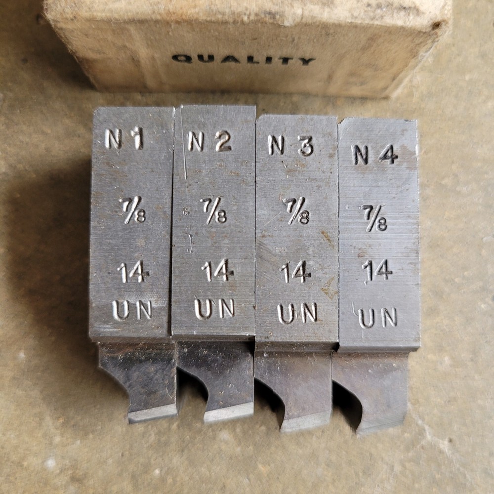 Geometric Thread Chaser 1-3/4 CA Head Size Chaser Set 7/8-14