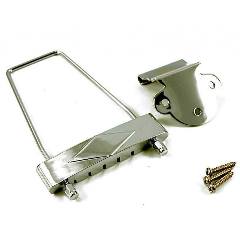 WD® Replacement TrapezeTailpiece For Gibson®, Chrome