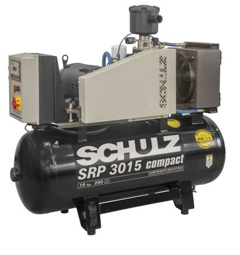 NEW SCHULZ ROTARY SCREW AIR COMPRESSOR SRP-3025 COMPACT