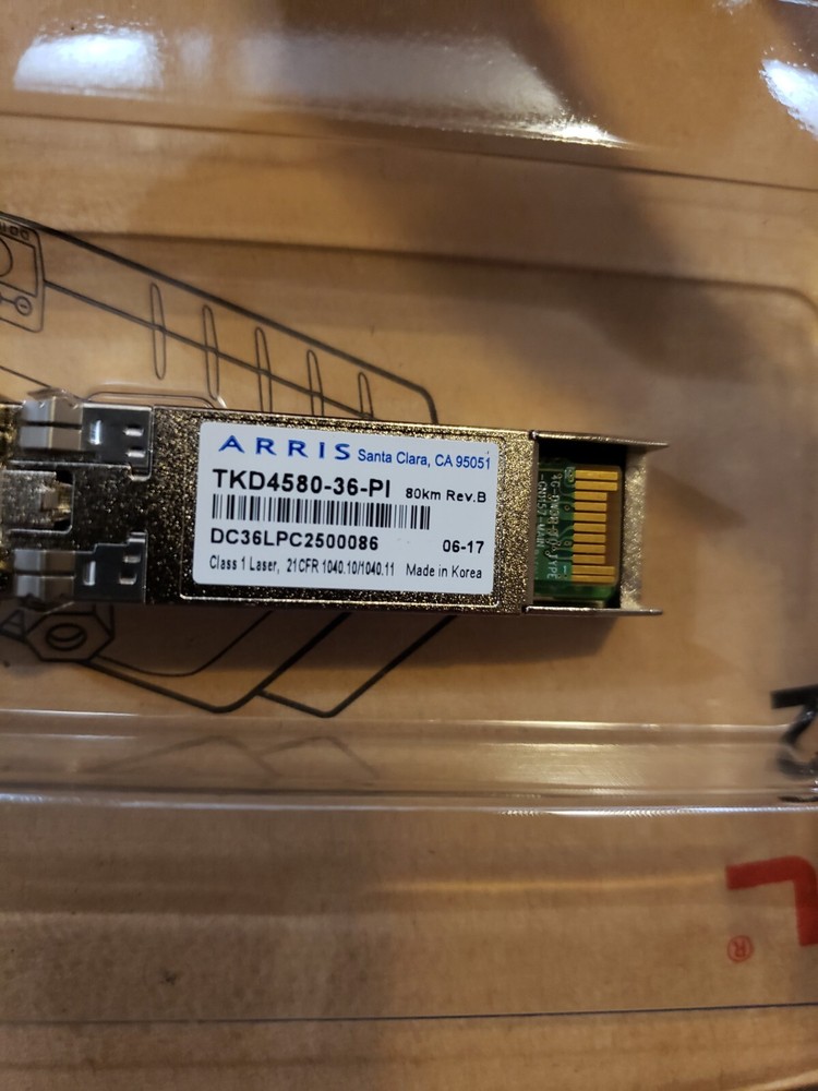 ARRIS TKD4580-36-PI ( 80KM) Transceiver Module --FAST SHIP