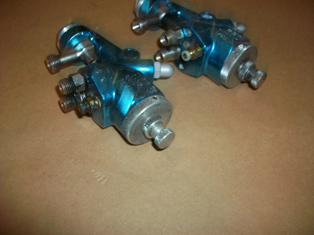 2pc Binks BBR HVLP Paint Spray Gun USED