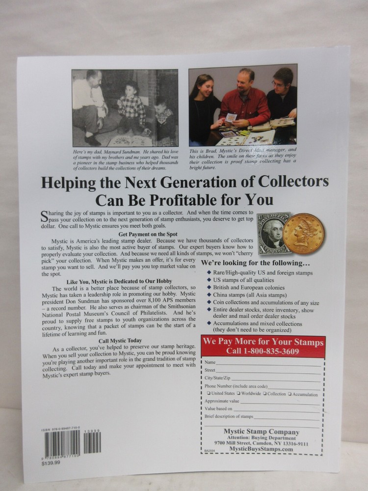 2024 Scott Specialized Catalog of United States Stamps and Covers Softcover Book