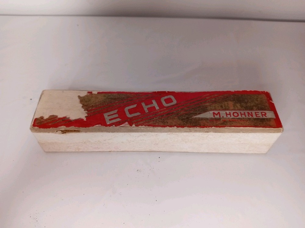 Vintage Echo M. Hohner Harmonica Key G