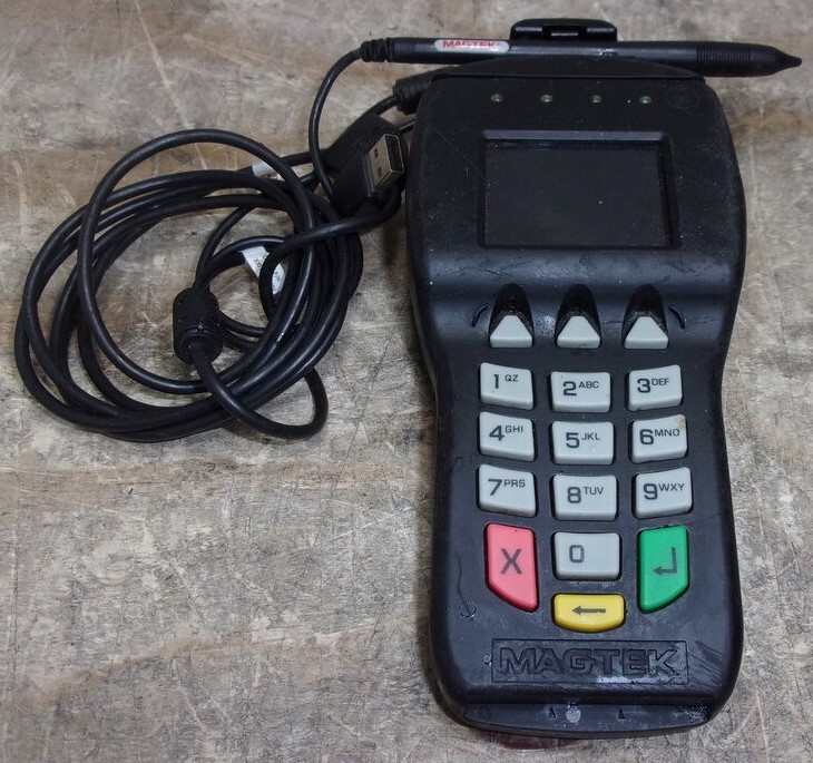 MAGTEK DynaPro 30056015 Credit Card Processing Reader Terminal SEE NOTES