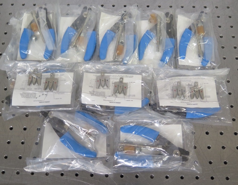 R201660 Lot (10) Jonard Tools Type Wire Cutter Kit