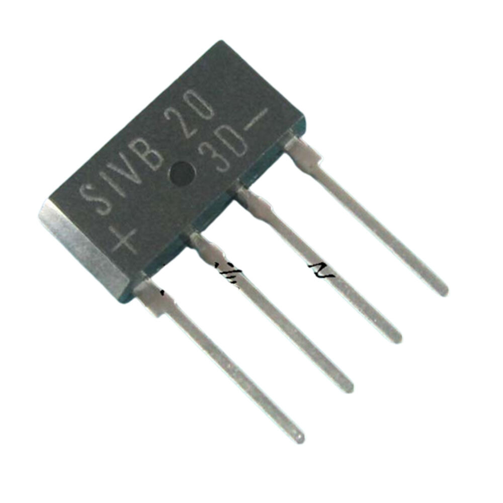 10Pcs New SIVB20 Rectifier Bridge 1A 200V
