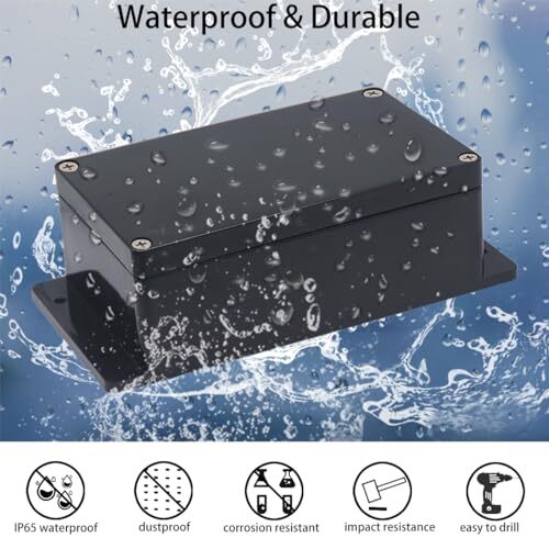 Raculety Project Box IP65 Waterproof Junction Box ABS Assorted Sizes , Colors